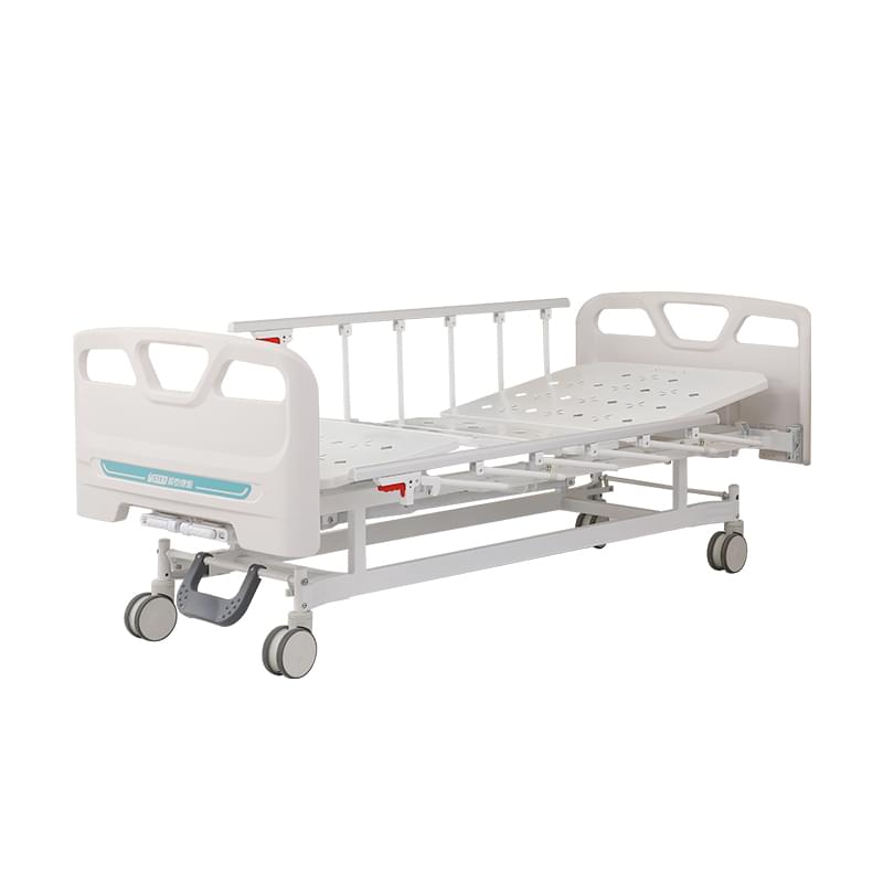 Manual Double Cranks Hospital Bed Affordable Comfort & Durability