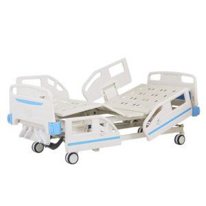 Manual Four Cranks Hospital Bed Versatile & Reliable Patient Care