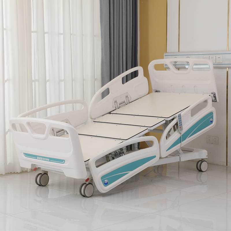 Wooden Electric Five Cranks Hospital Bed Comfort Meets Aesthetics