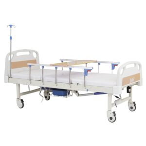 Electric Nursing Bed with Crank Comfort, Safety, & Versatility